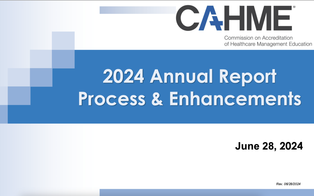 2024 Annual Report Update